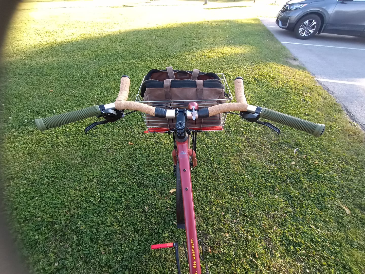 Customer photo review of Velo Orange Crazy Bars Alloy
