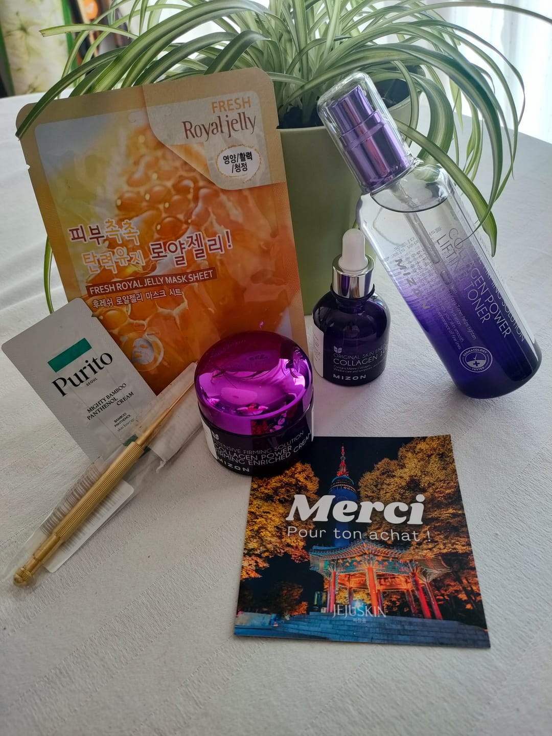 Customer photo review of Mizon - Crème riche, hydratante et raffermissante au collagène - 50ml