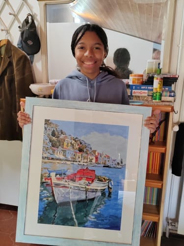 Customer photo review of Barque Amarrée au Port