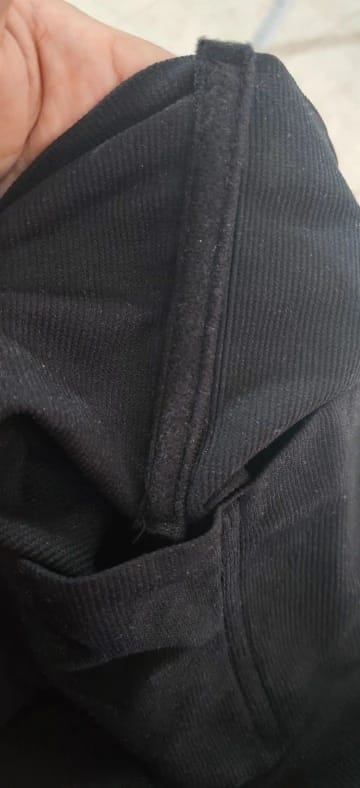 Customer photo review of Culotte taille haute à bandes croisées
