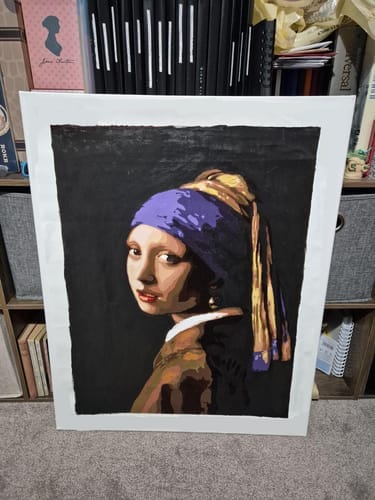 Customer photo review of Vermeer La Jeune Fille à la Perle