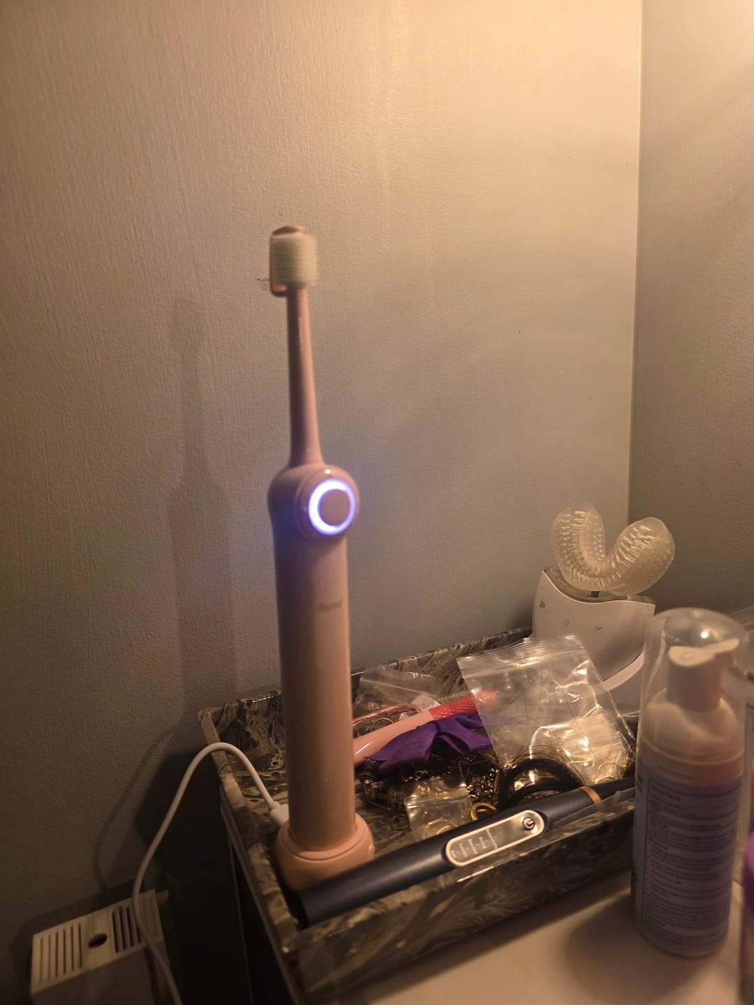 Customer photo review of Illumé Toothbrush Kit Pink