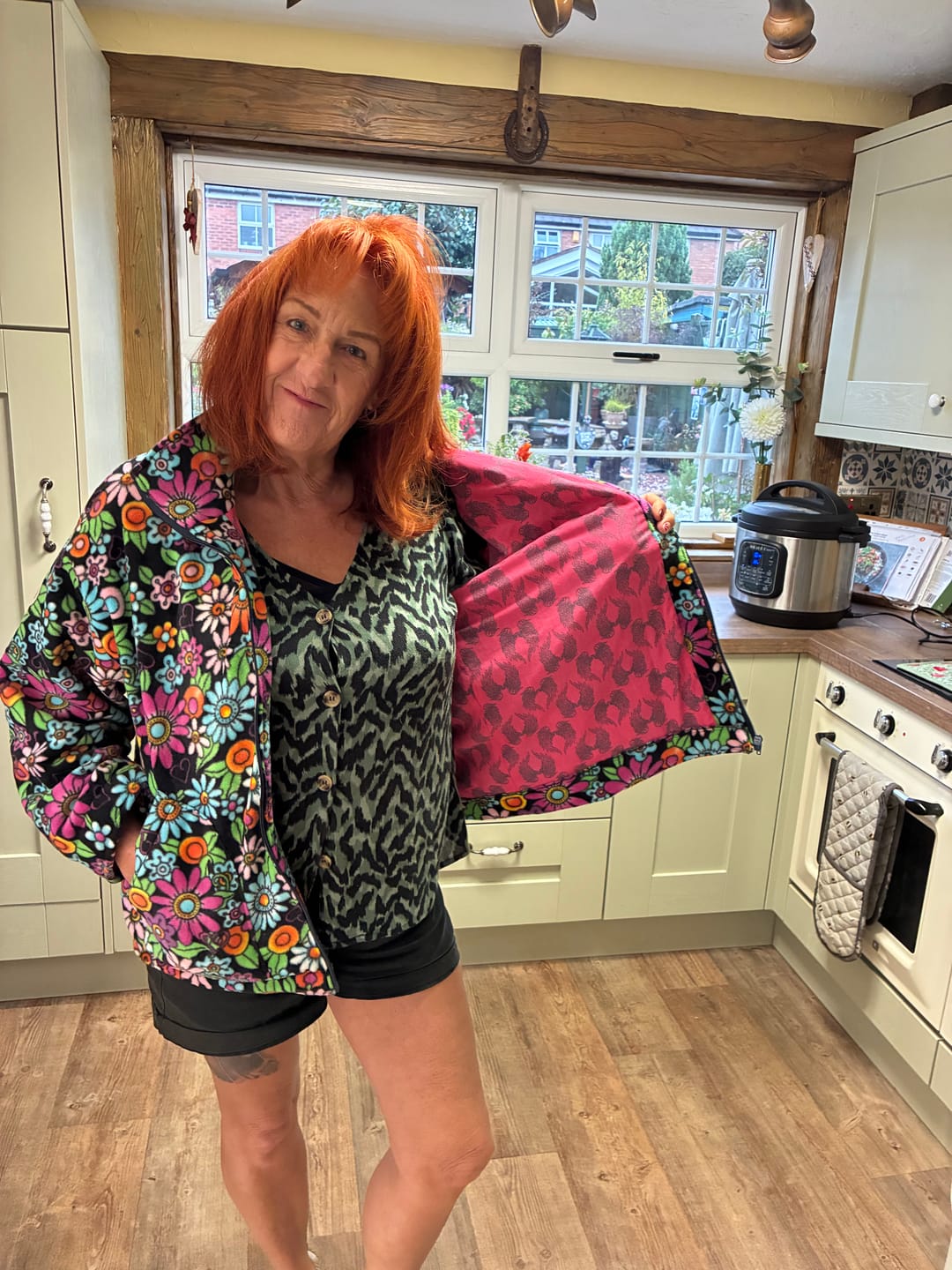 Customer photo review of Angel Wings Polycotton Fabric