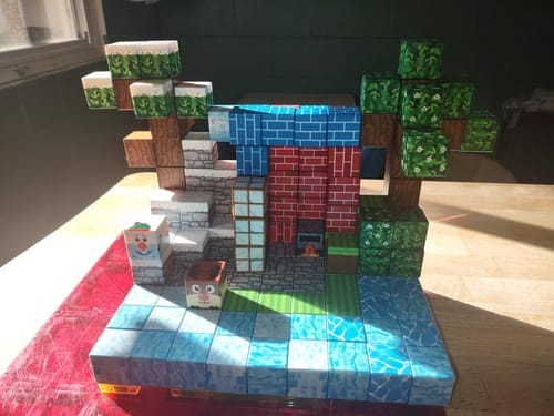 Customer photo review of Koalu™ MINT-Förderung magnetische Mineblocks