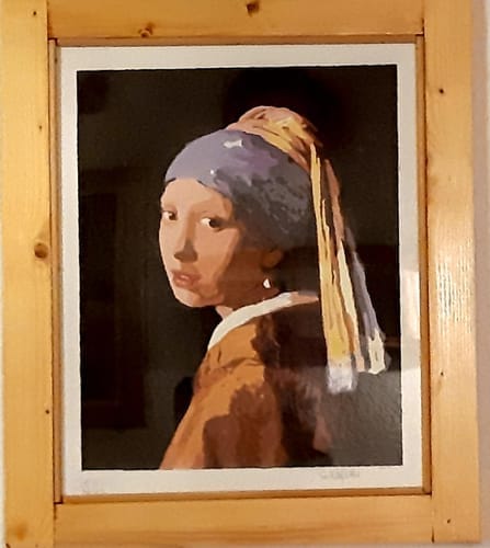 Customer photo review of Vermeer La Jeune Fille à la Perle
