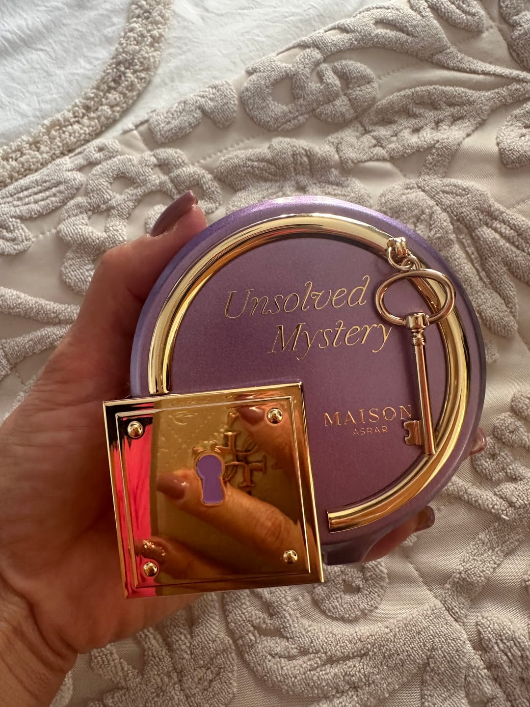Customer photo review of PERFUME UNSOLVED MISTERY MAISON ASRAR - 100ML