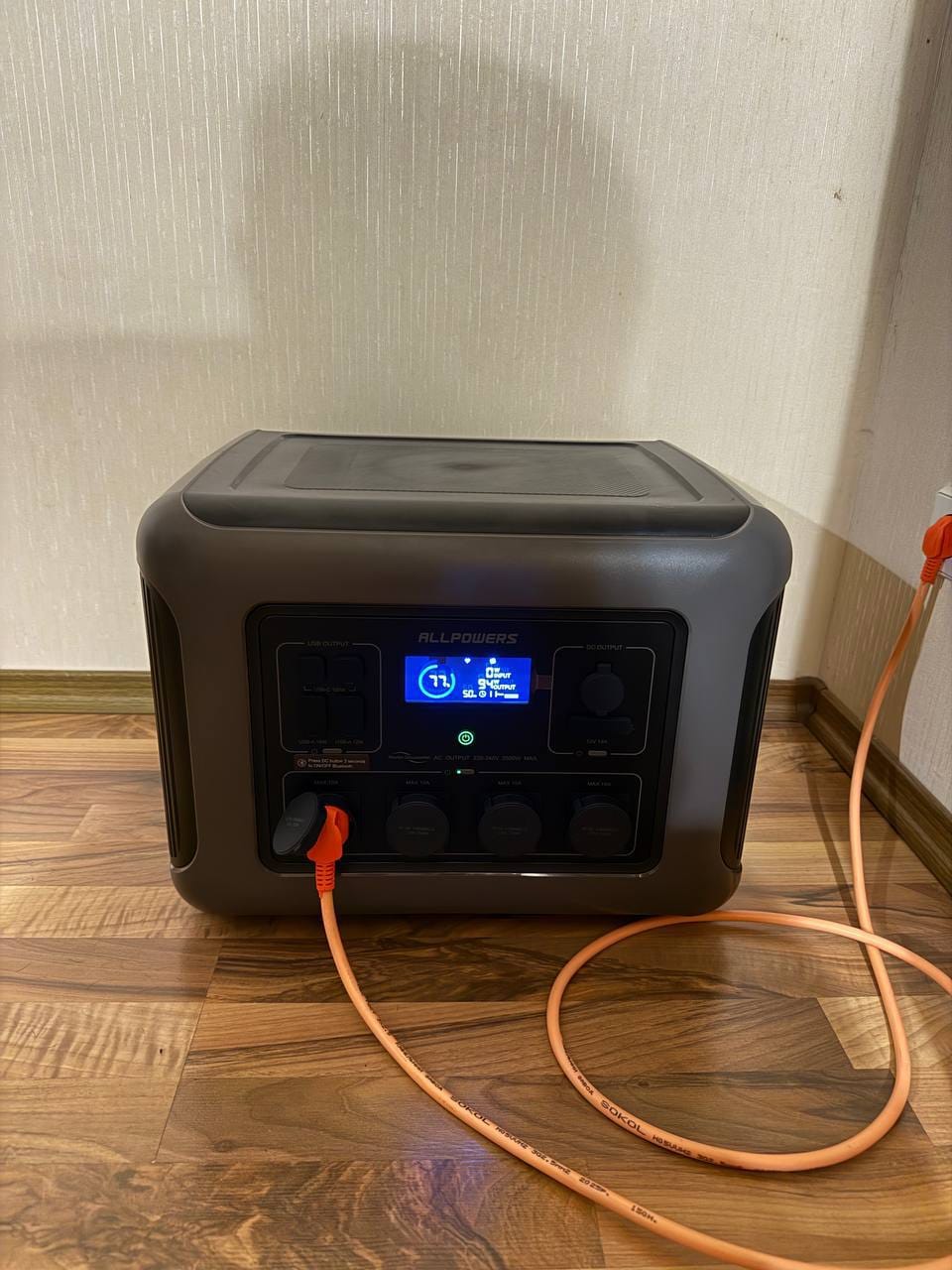 Customer photo review of ALLPOWERS R2500 V2 Portable Power Station 2500W 1920Wh LiFeP04 Battery