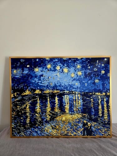 Customer photo review of Van Gogh Nuit Etoilée sur le Rhône