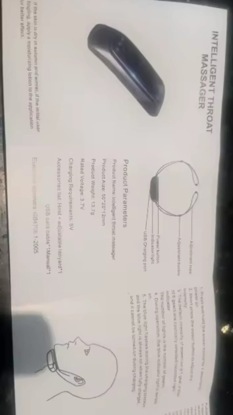 Customer photo review of EMS Anti-Snoring Device
