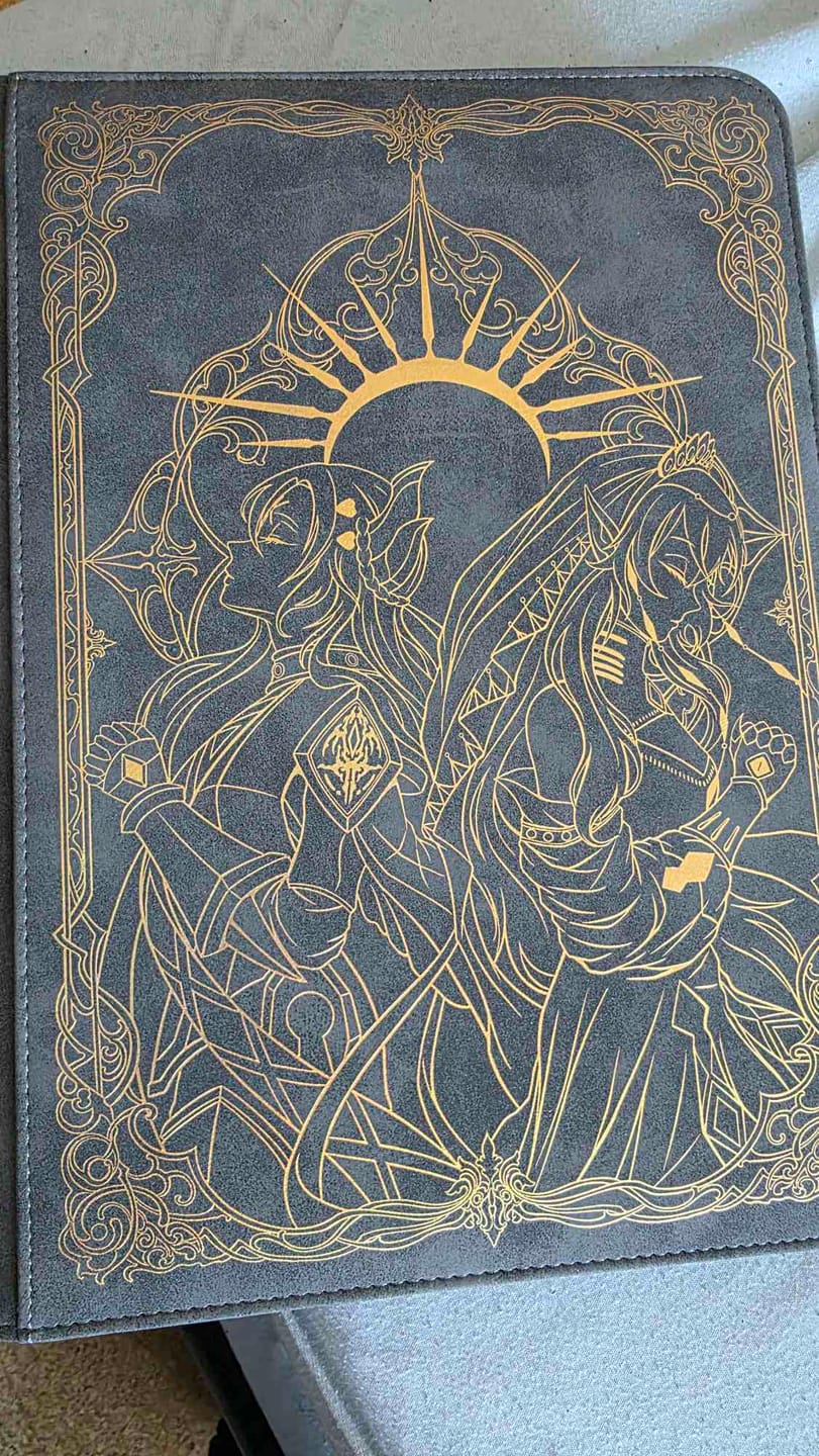 Customer photo review of Branded Prayers - 9-Pocket Trading Card Binder