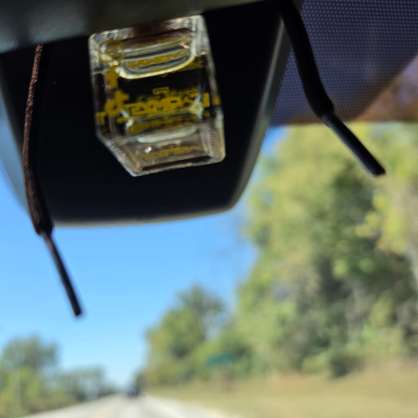 Customer photo review of Savage Cologne - Premium Car Diffusers