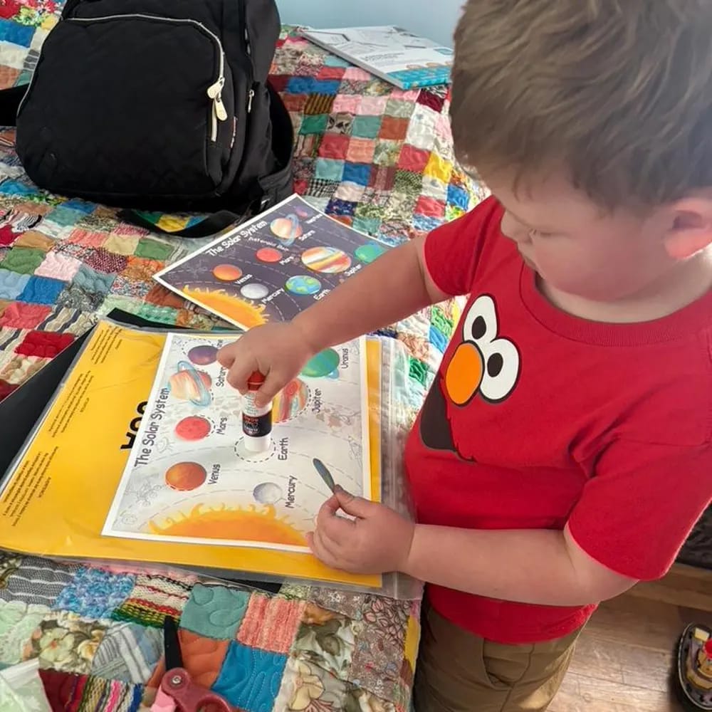Customer photo review of Educational Kids Activity Bundle (Free Today)
