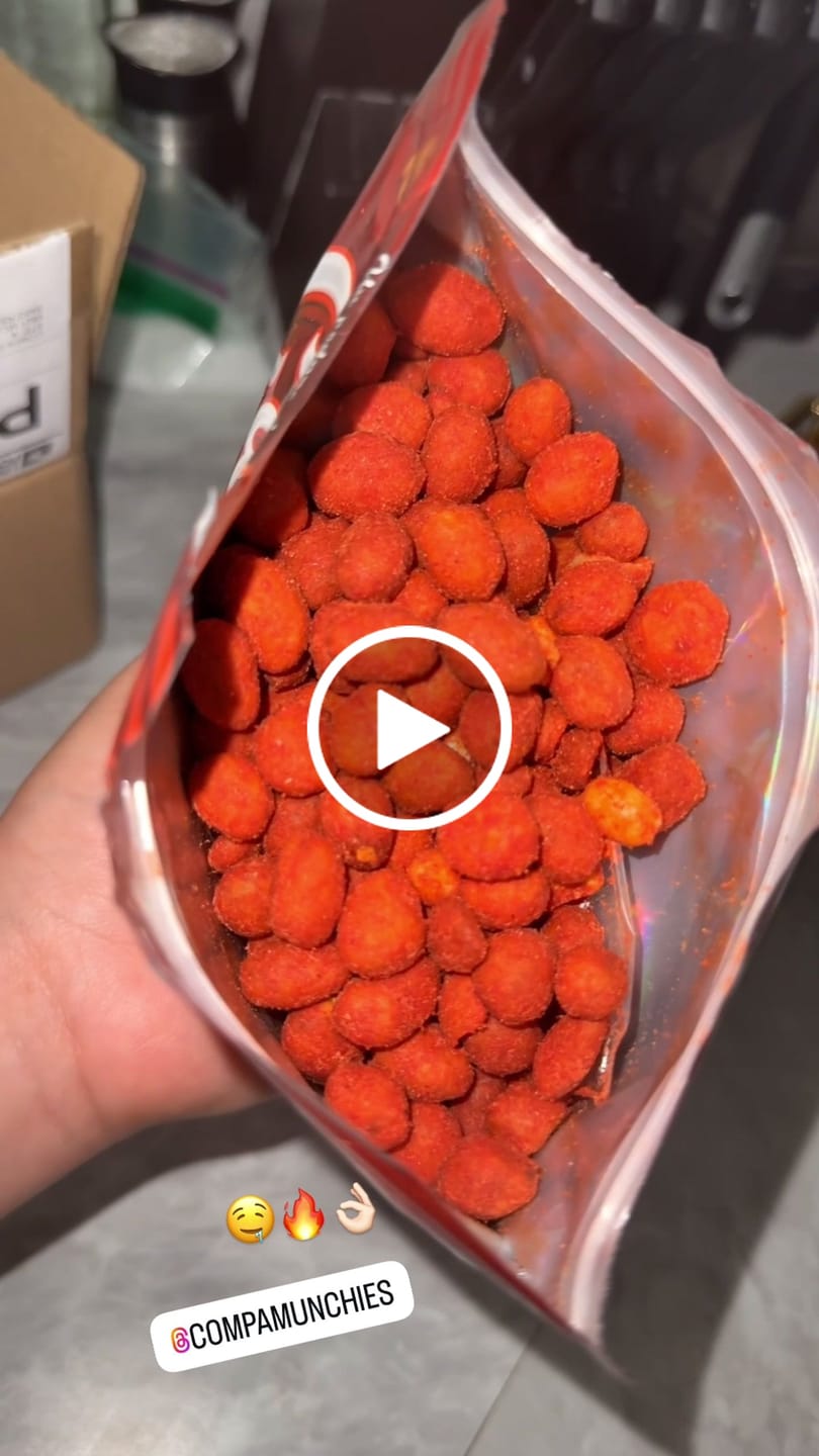 Customer video review of Cacahuates Enchilados