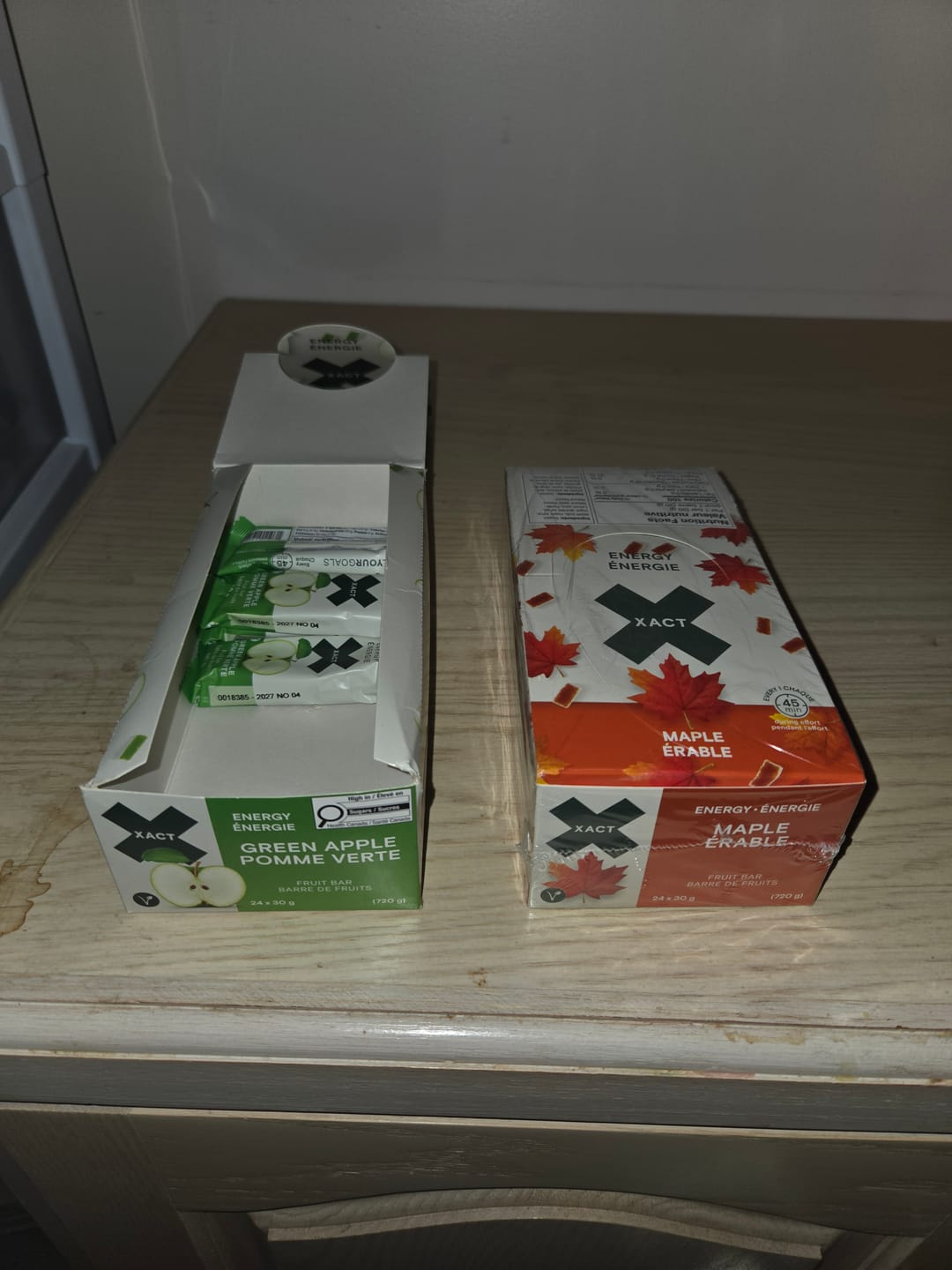 Customer photo review of XACT Energy Bars
