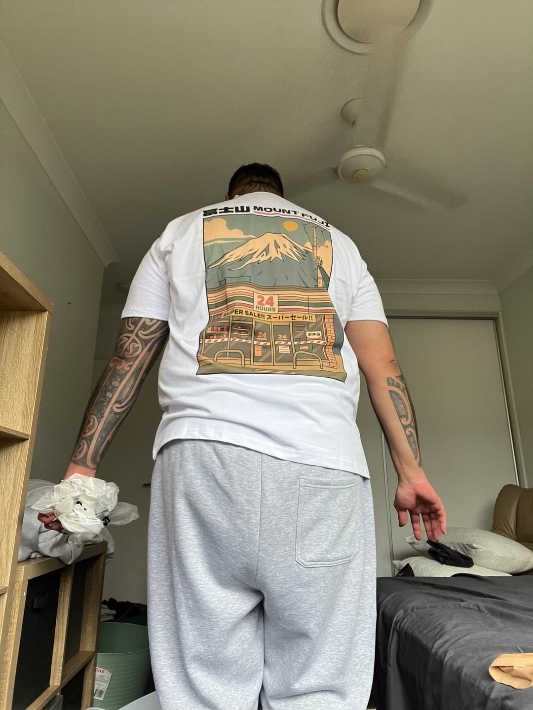 Customer photo review of Fuji Mart T-Shirt