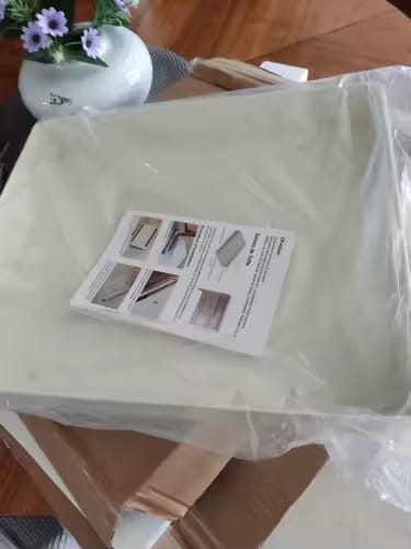 Customer photo review of Pull Out Cabinet Organizer