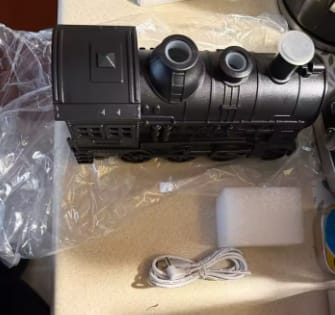 Customer photo review of IronSteam Locomotive Diffuser