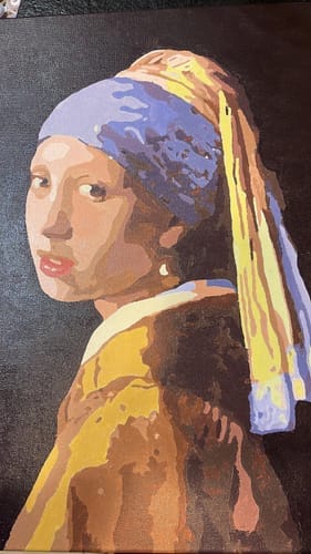 Customer photo review of Vermeer La Jeune Fille à la Perle