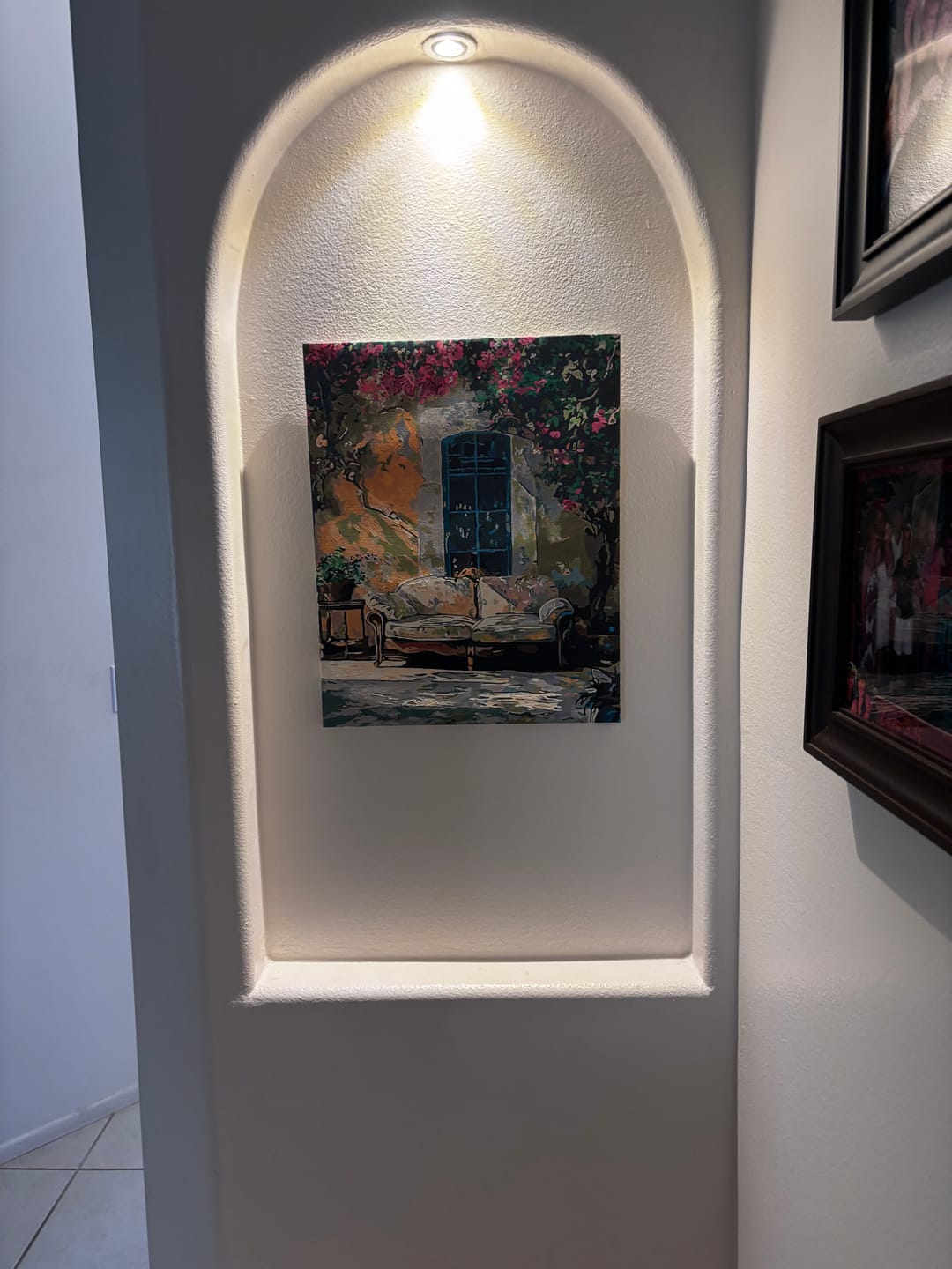 Customer photo review of Mediterranean Serenity