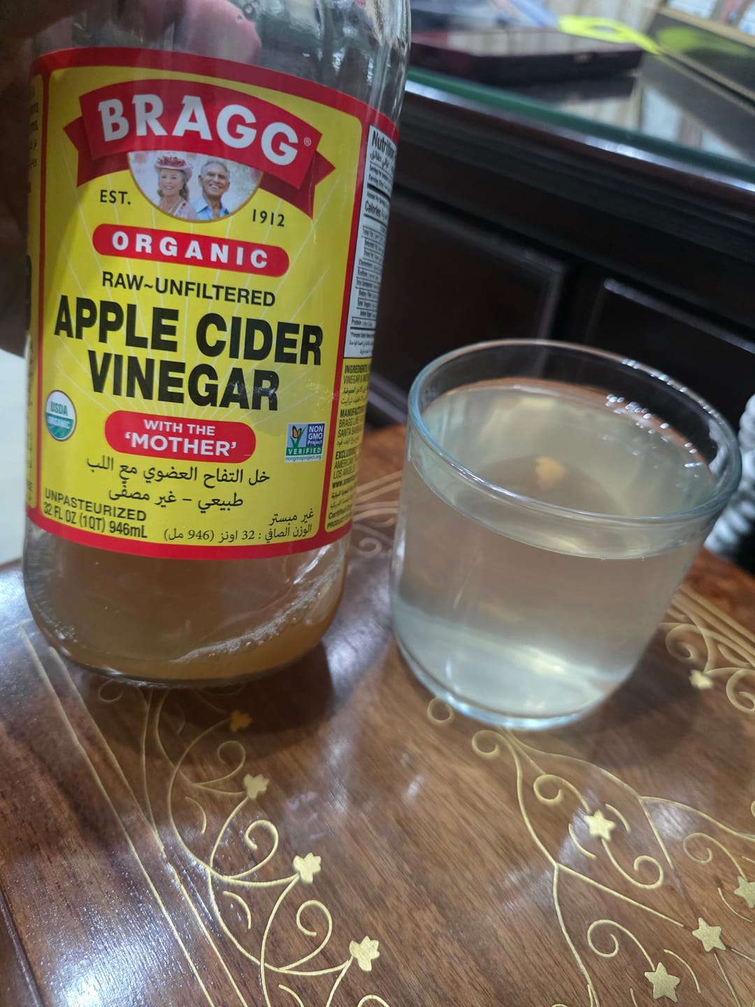 Customer photo review of Organic Apple Cider Vinegar