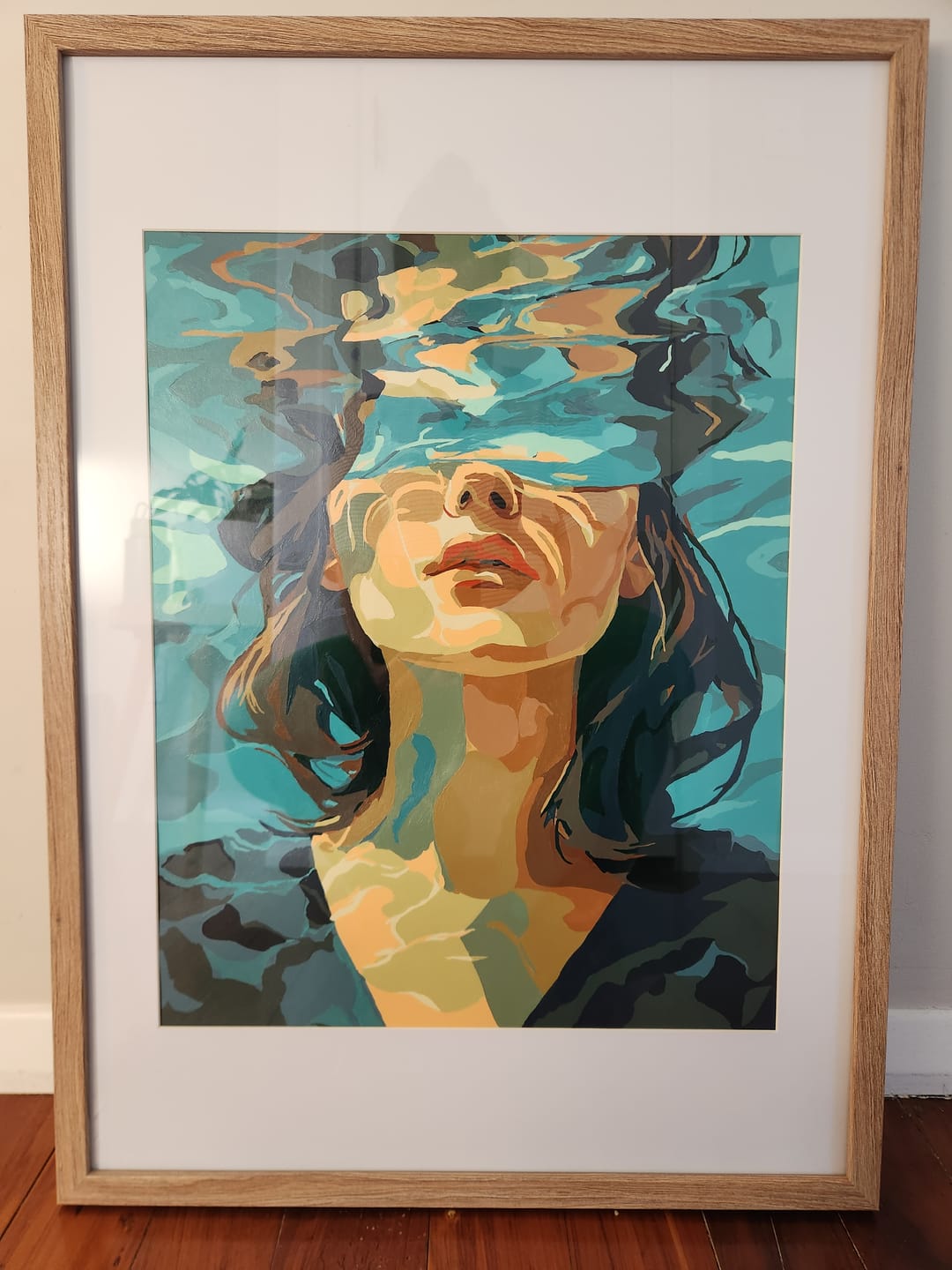 Customer photo review of Expressive Women - Paint by Numbers Bundle