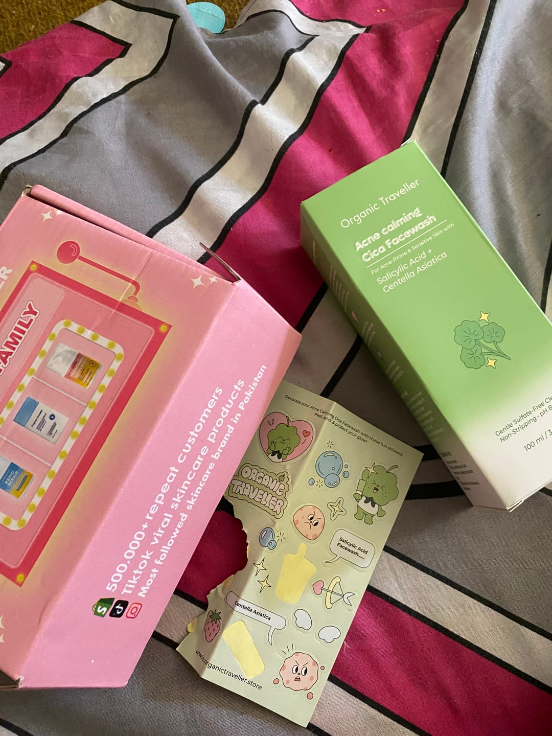 Customer photo review of Barrier Hydrate Sunscreen