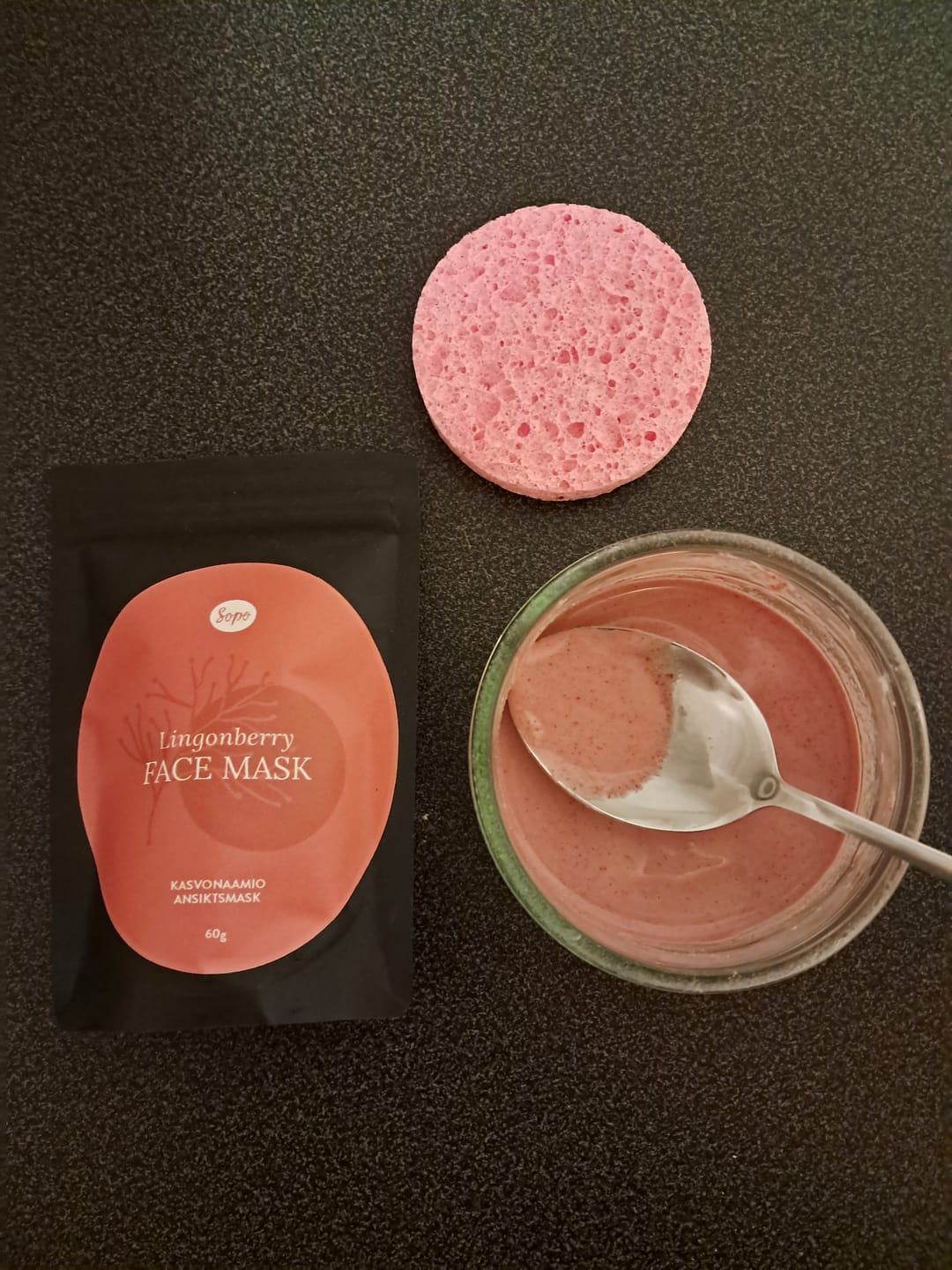Customer photo review of Sopo Kasvonaamio