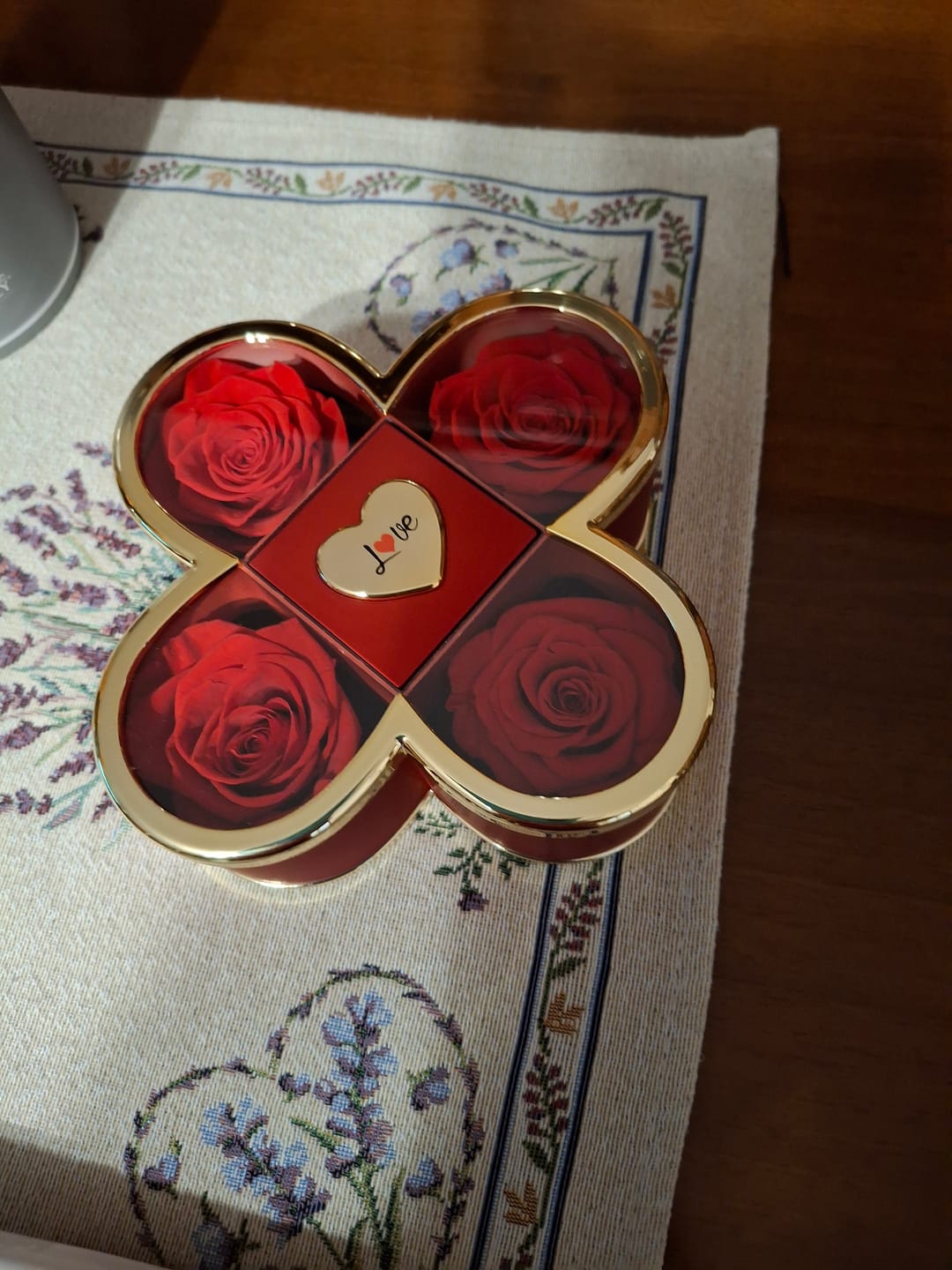 Customer photo review of Eternal Luck Box & Personalized Necklace
