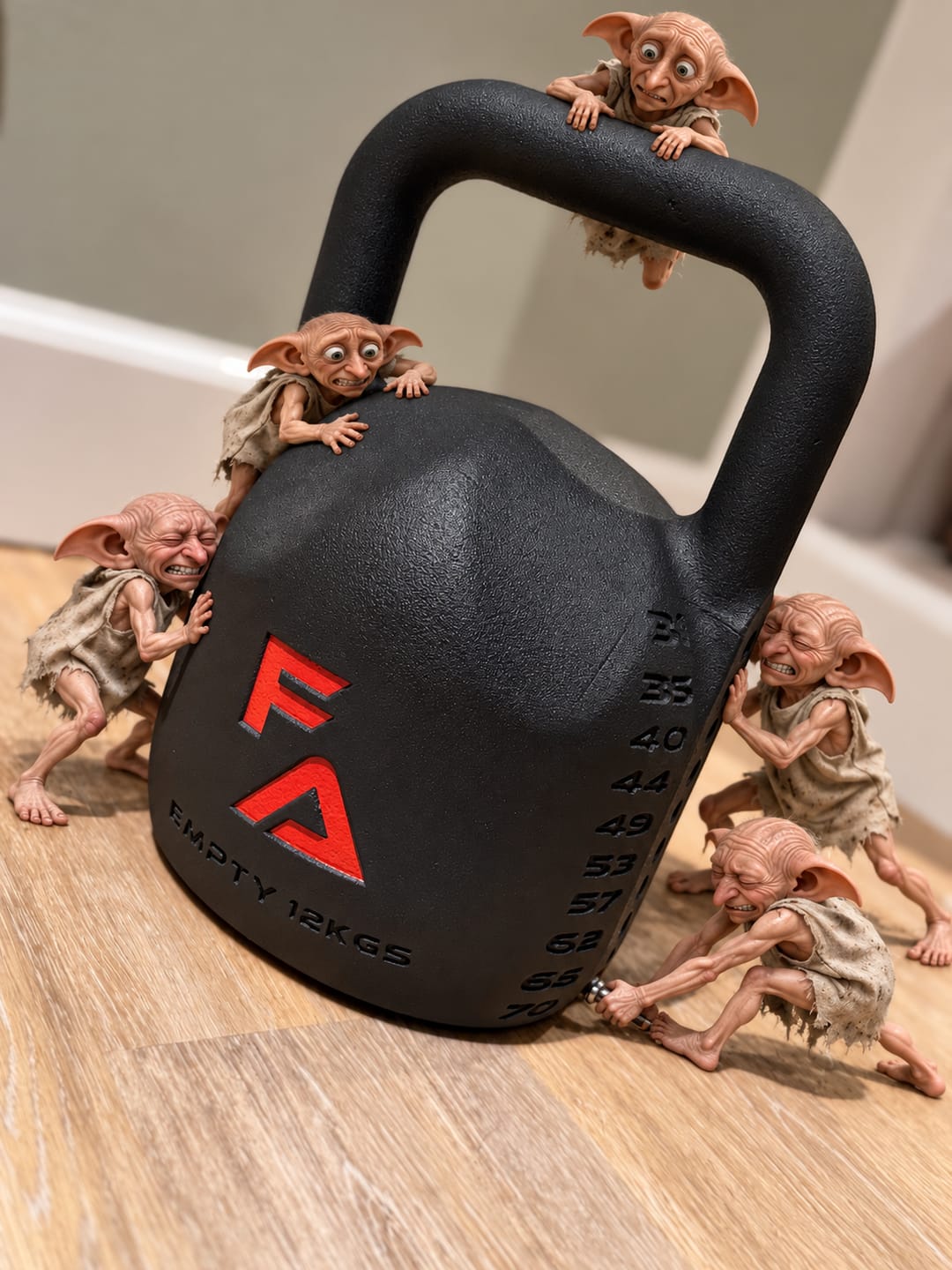 Customer photo review of FA Adjustable Kettlebell