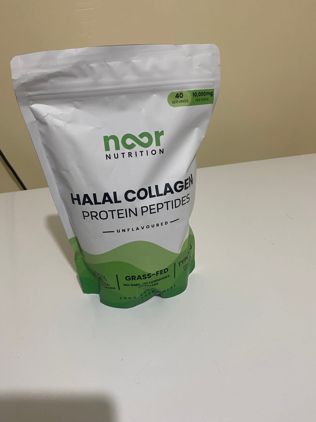 Customer photo review of Halal Collagen Powder