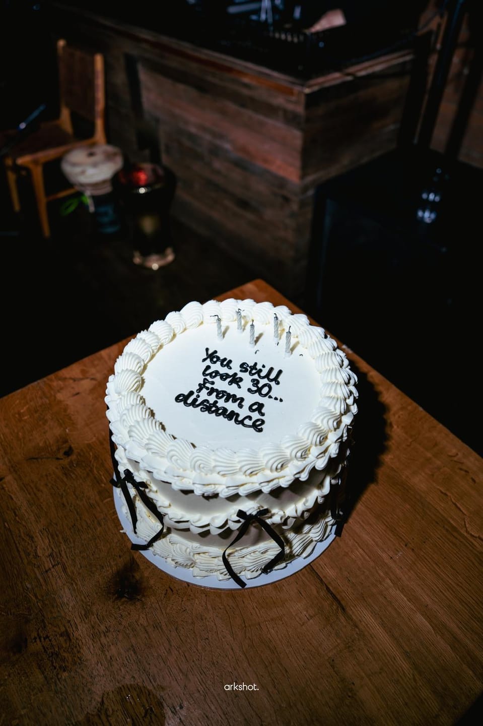 Customer photo review of Vintage Cake - Single Colour