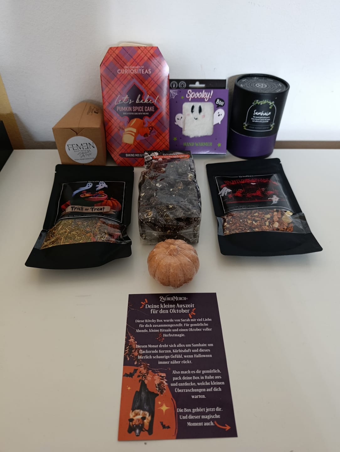 Customer photo review of Witchy Box Oktober (Monatlich wechselnd & limtiert)