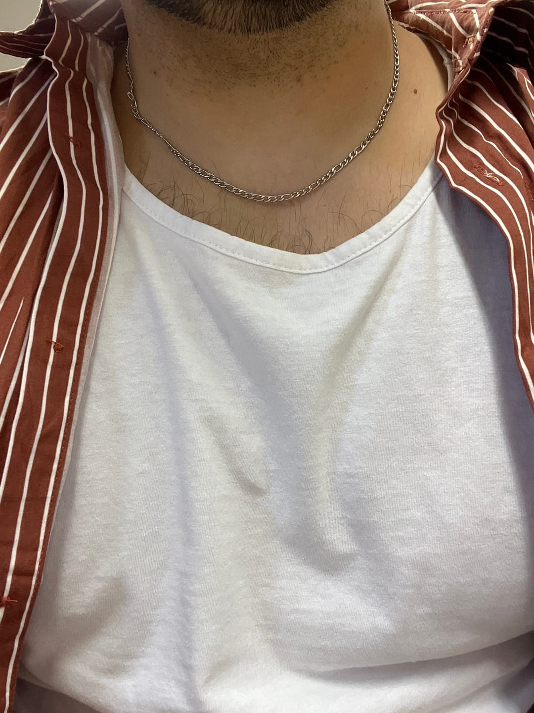 Customer photo review of Figaro Chain 3mm