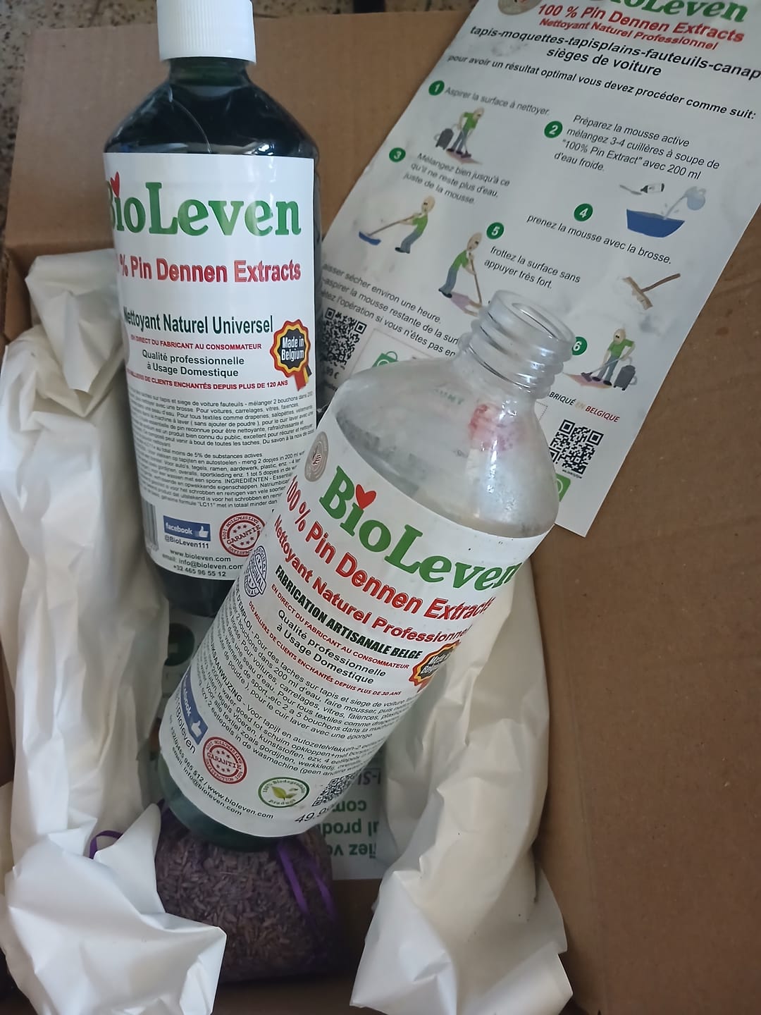 Customer photo review of BioLeven 100% Pin - Dennen Extract