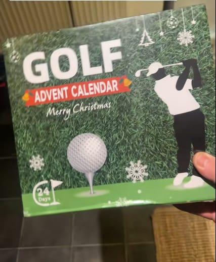 Customer photo review of Golf julkalender