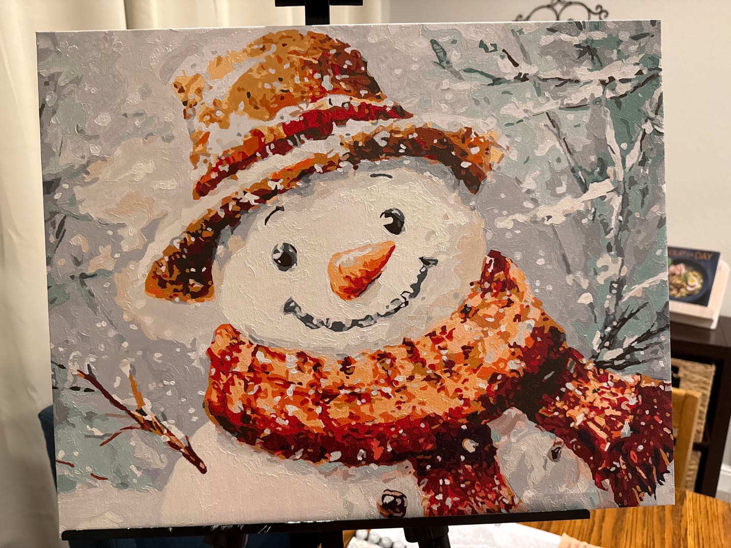 Customer photo review of Mr. Snowman
