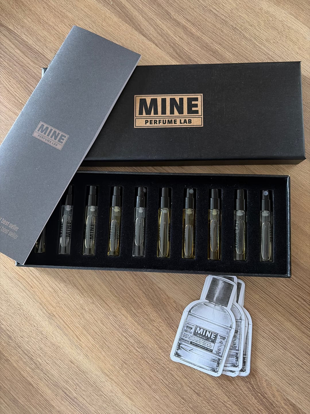 Customer photo review of Set campioni best seller 10x2ml + 20% di sconto sul tuo ordine successivo