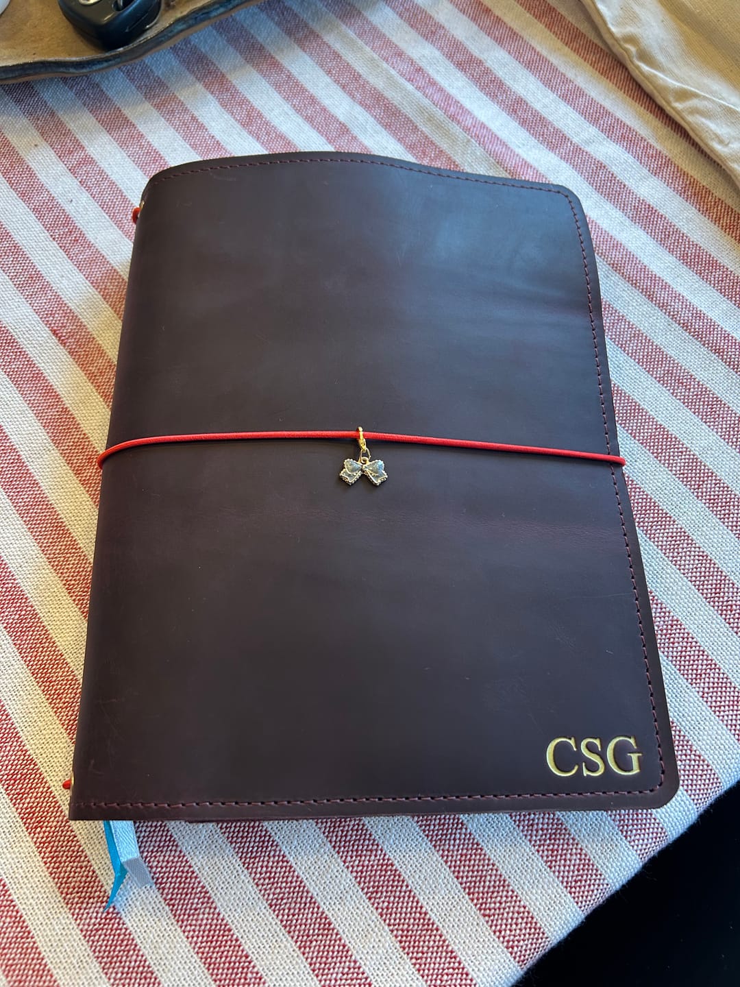 Customer photo review of A5 Amaryllis Journal