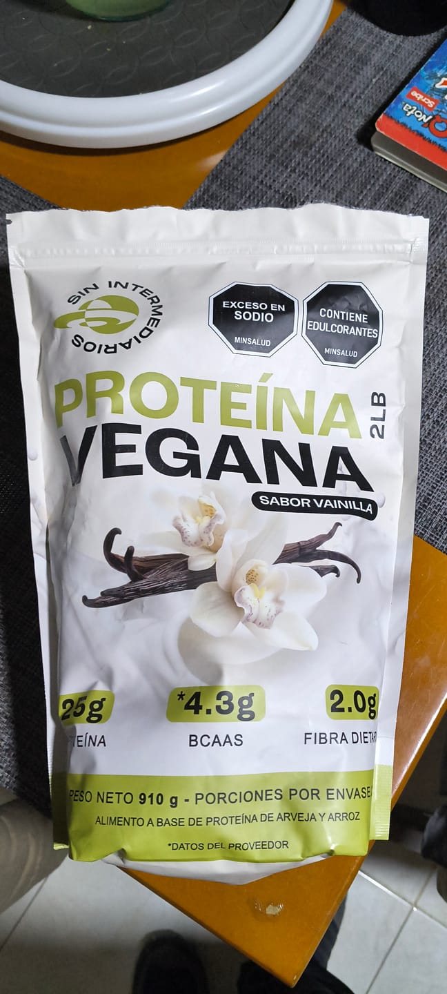 Customer photo review of Proteína Vegana