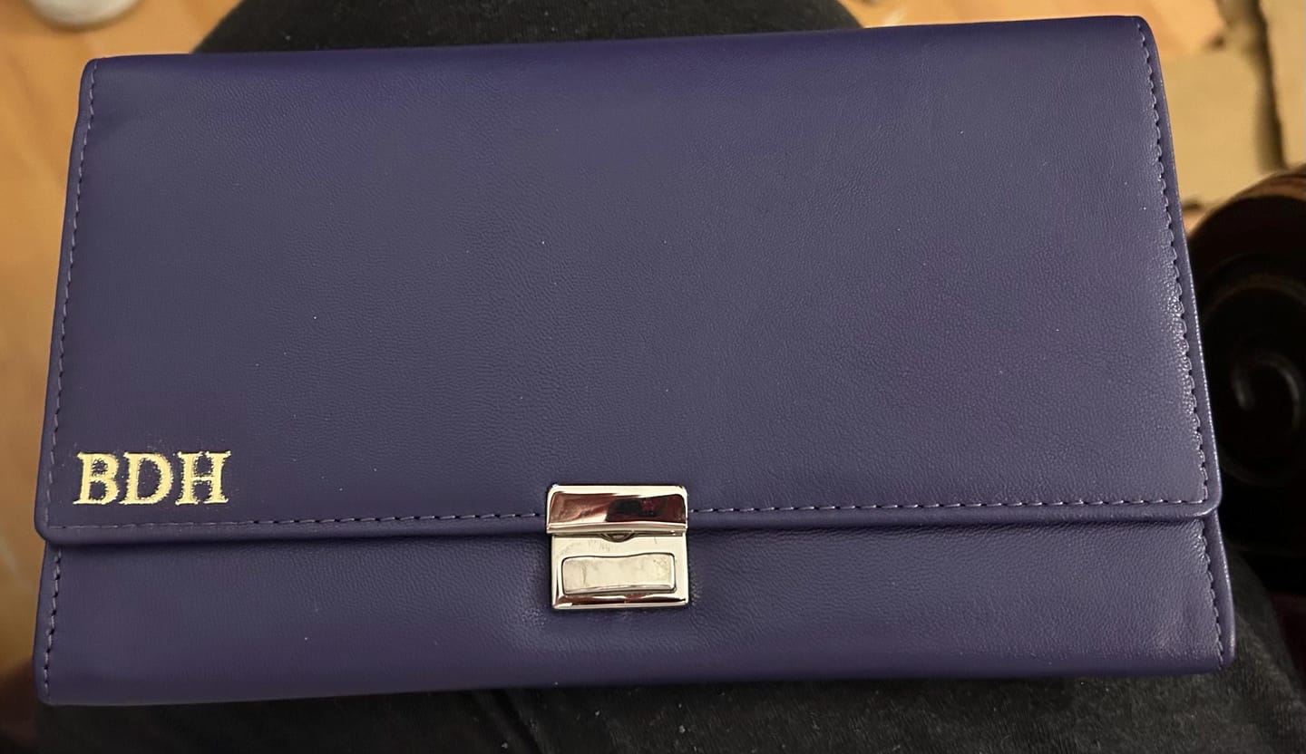 Customer photo review of Travel Wallet Purse