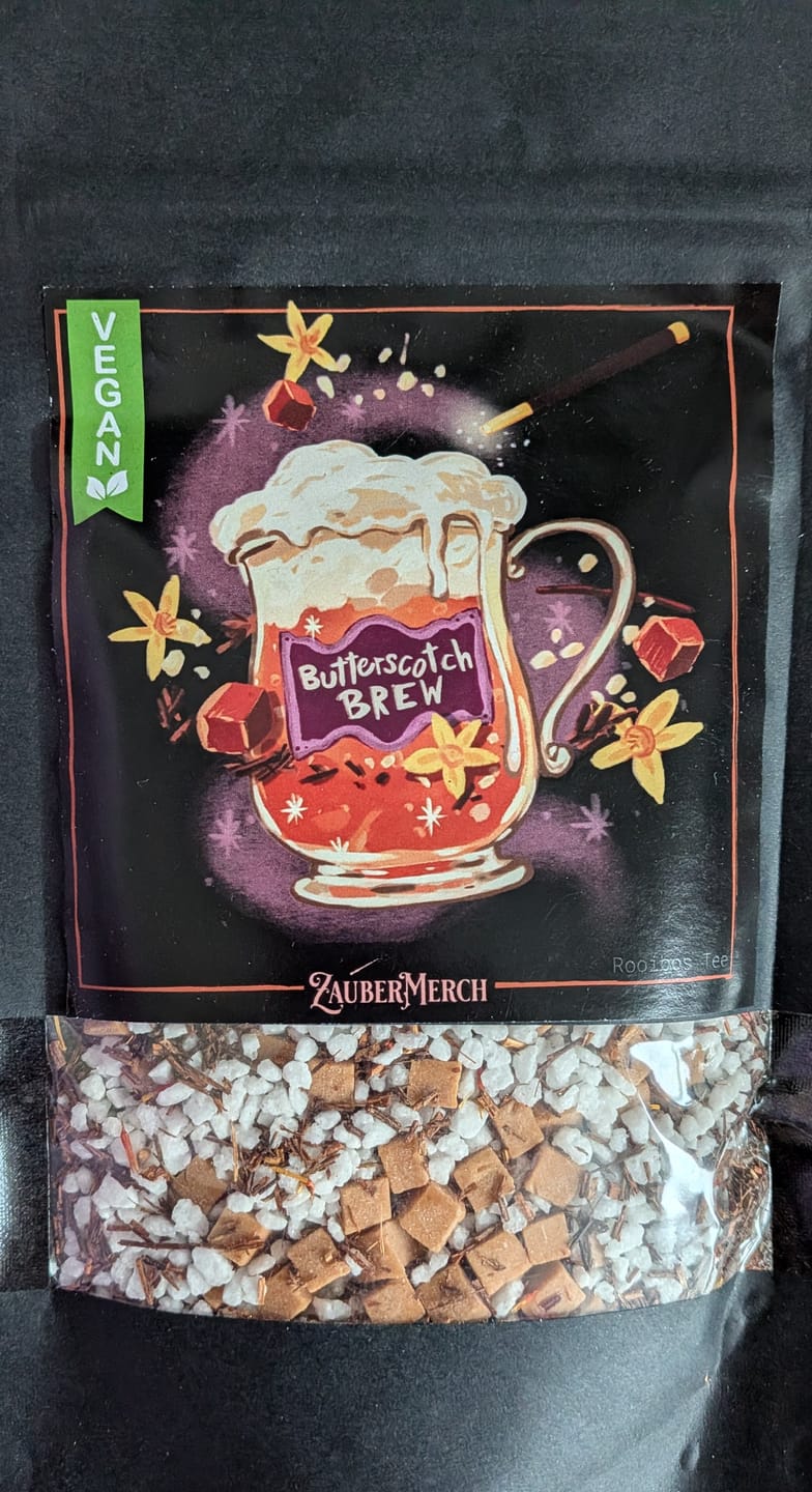 Customer photo review of Butterscotch Brew – Rooibos Tee Butterscotch Karamell