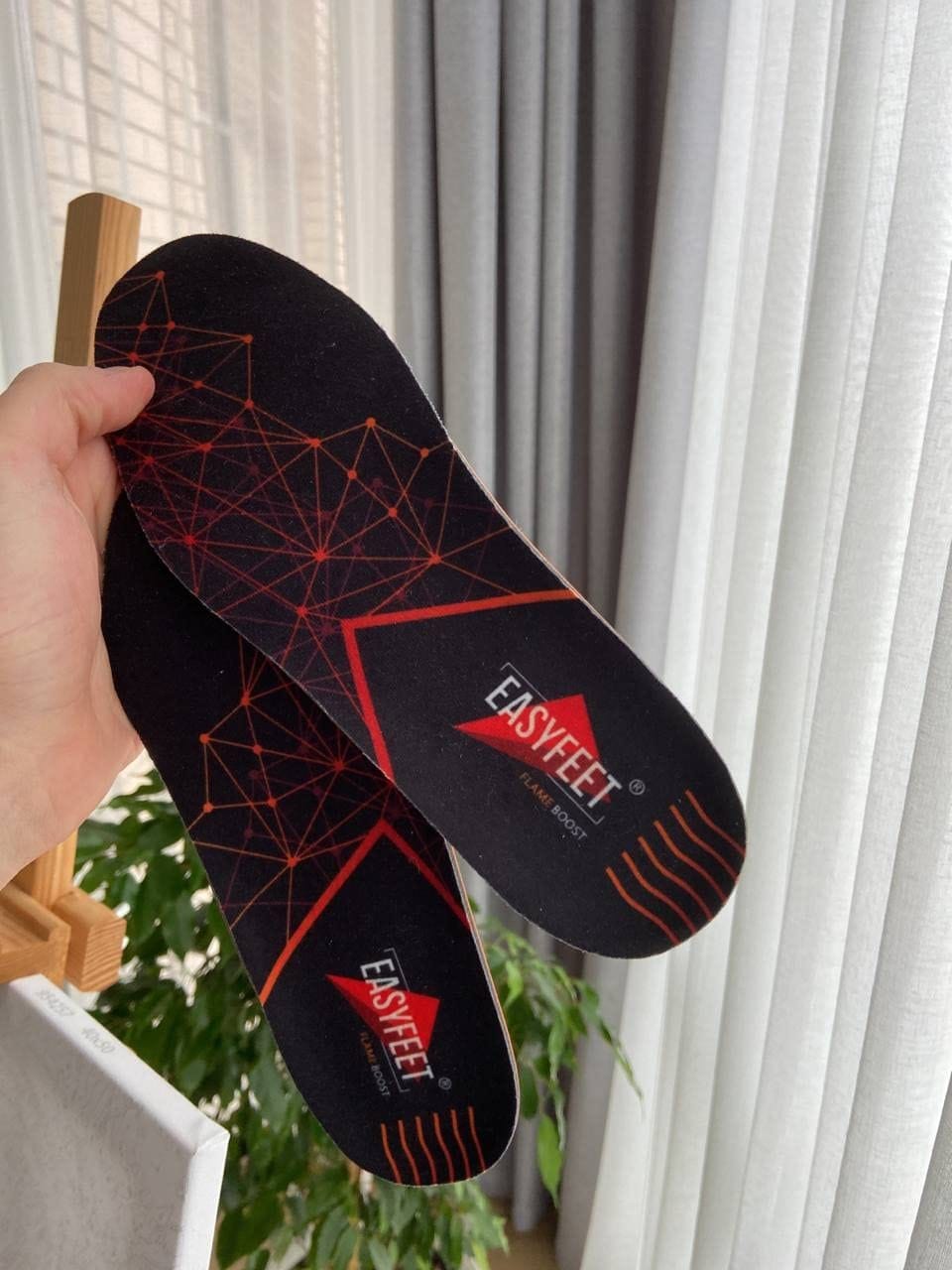 Customer photo review of EASYFEET Flame Boost - Flexible Sport Insoles for Running and Training (Low Arch)