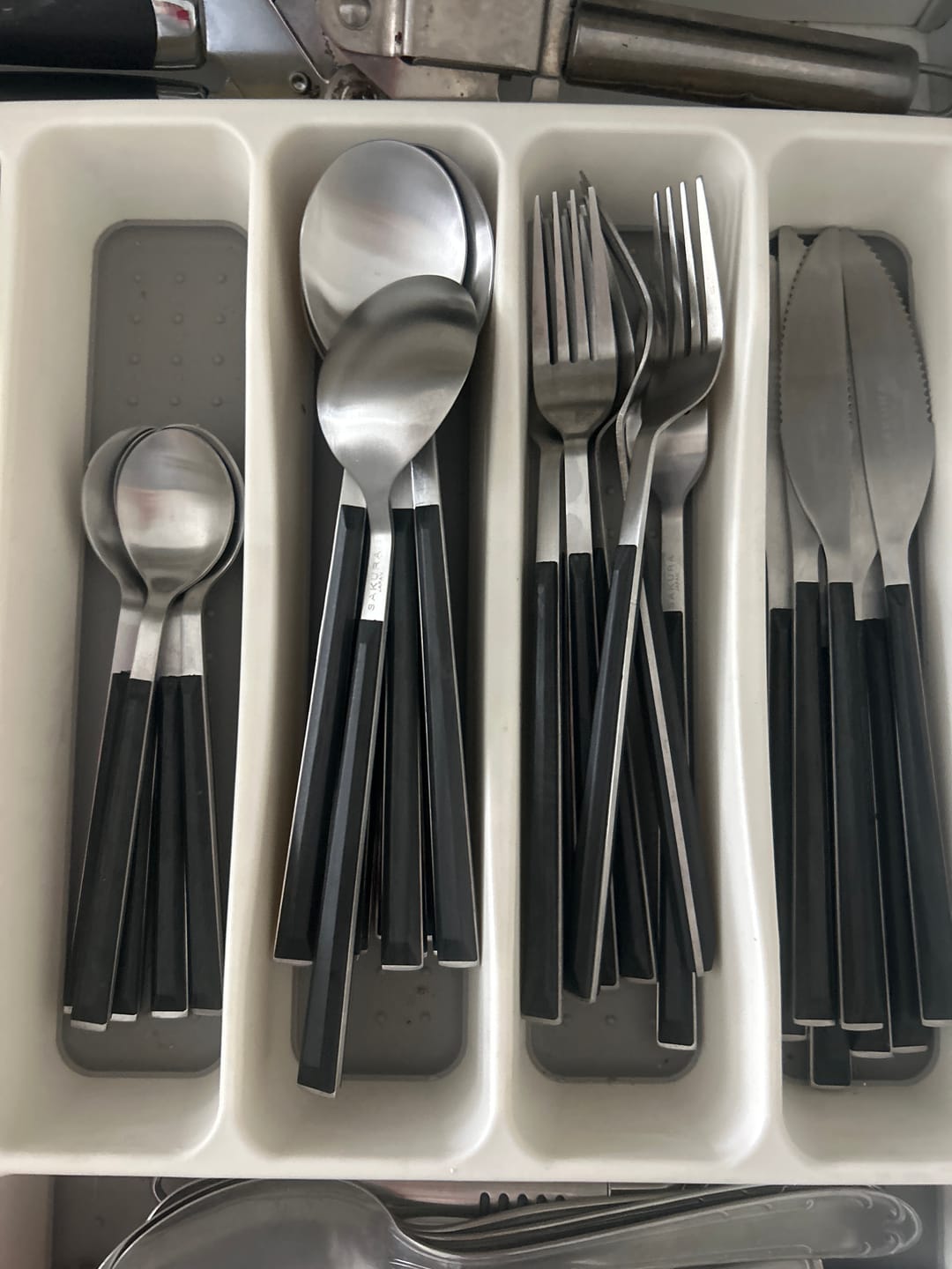 Customer photo review of Set De cubiertos Sakura