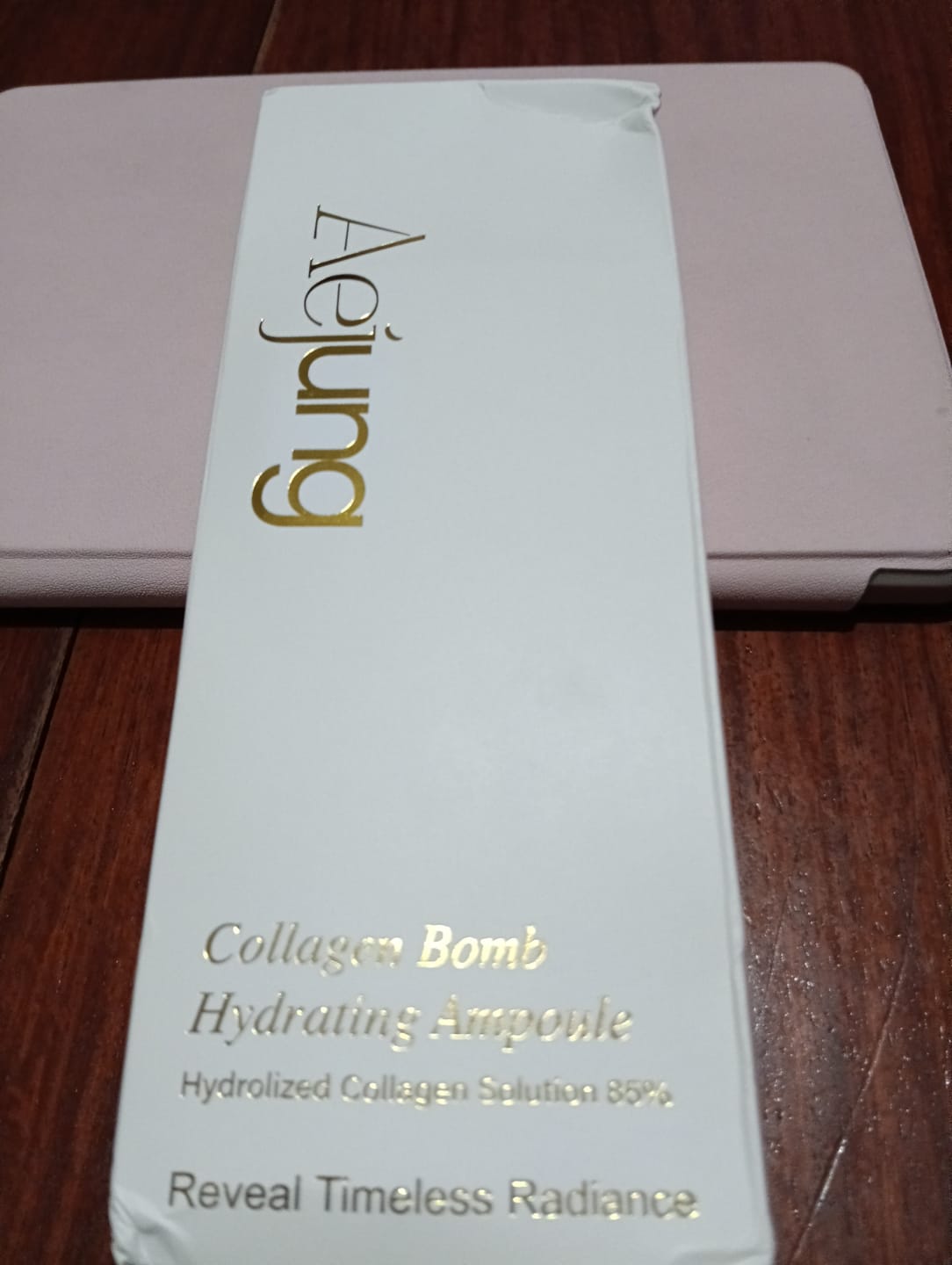 Customer photo review of Aejung™ Collagen Bomb Hydrating Ampoule