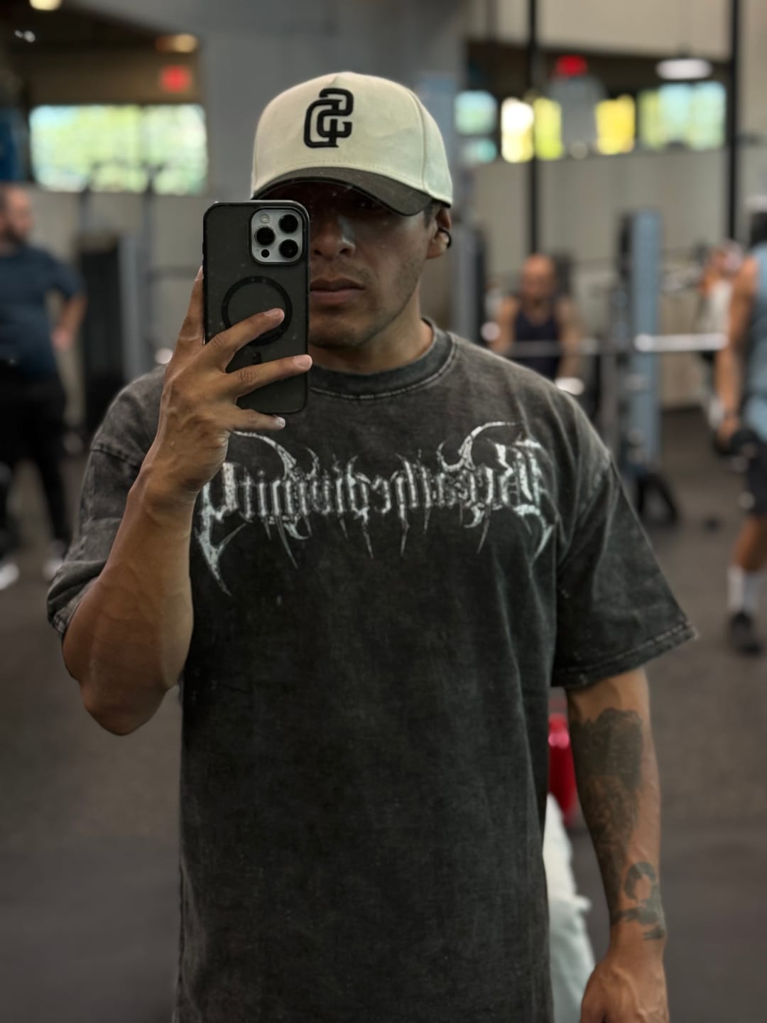 Customer photo review of Atonement Oversized T-shirt [VINTAGE]