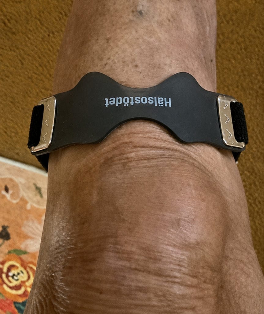 Customer photo review of Supporto mirato esattamente nel punto in cui il ginocchio cede