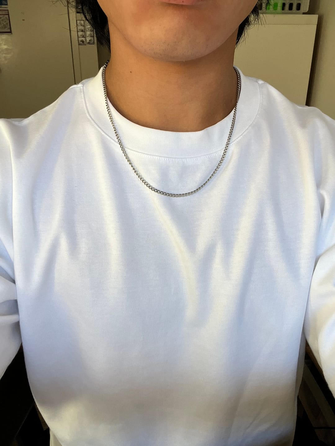 Customer photo review of Cuban Chain 3mm