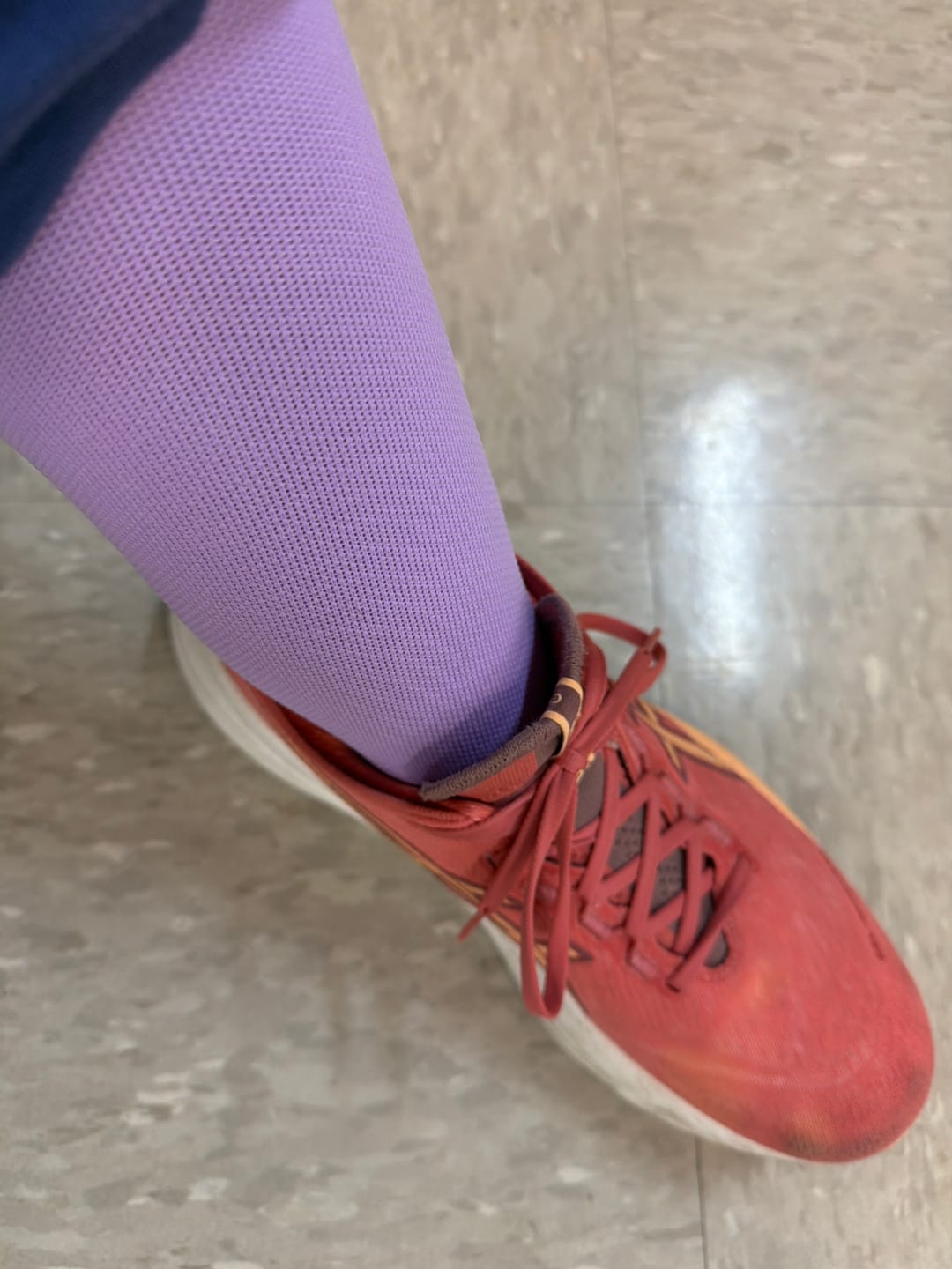 Customer photo review of NurseStrong Performance Compression Socks