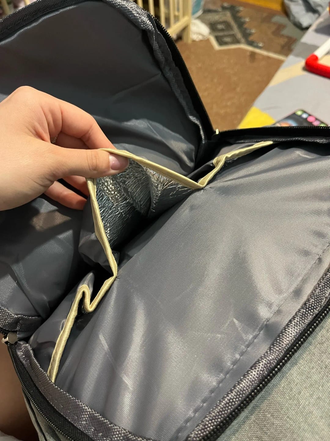Customer photo review of Wayfold™ Diaper Backpack with Changing Station