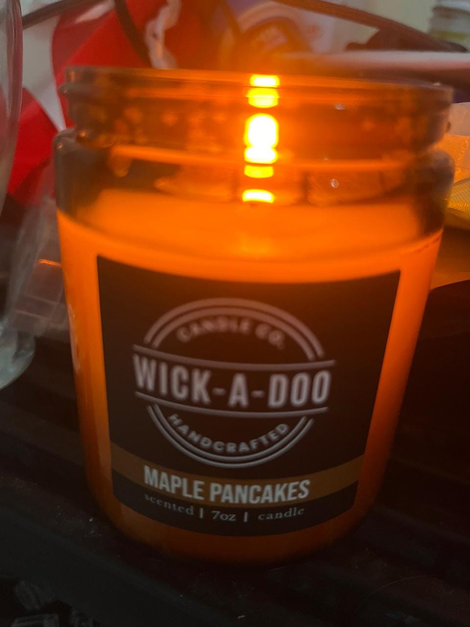 Customer photo review of Maple Pancakes